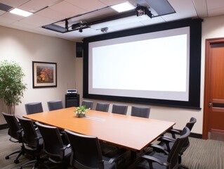 Meeting Room Projector.