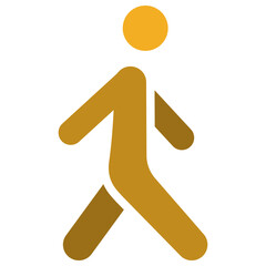 pedestrian flat icon