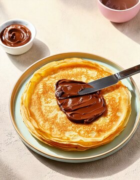Nutella pancakes