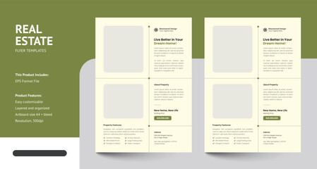 Real Estate Flyer Design Template