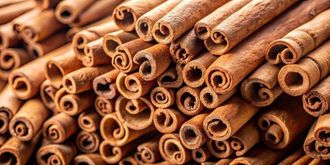 Close up of a heap of cinnamon sticks, heap, cinnamon, sticks, aromatic, spice, culinary, cooking, ingredient, flavor, fragrant
