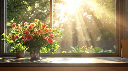 Flower, flower arrangement, art, scene, vase, beautiful, gorgeous, life, four seasons, spring, summer, autumn, winter, bedroom, living room, dining table, dining room, flower, bouquet, yellow, orange,