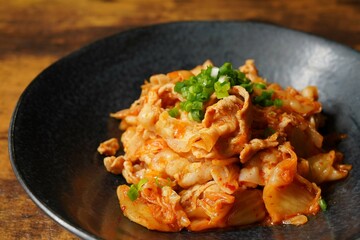 豚キムチ　豚肉