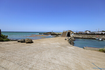 제주 조천읍 북촌리 해동포구 서우봉