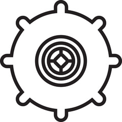Cogwheel and Gear Icon
