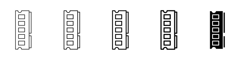 ram icon Simple outline illustration