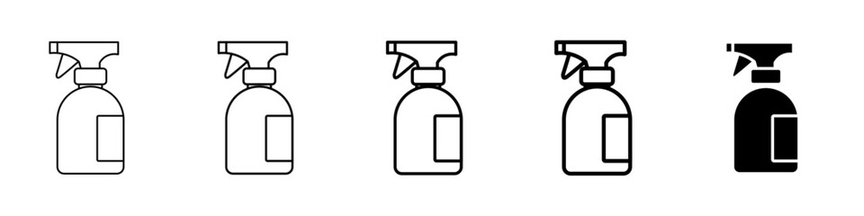 spray icon Simple outline illustration