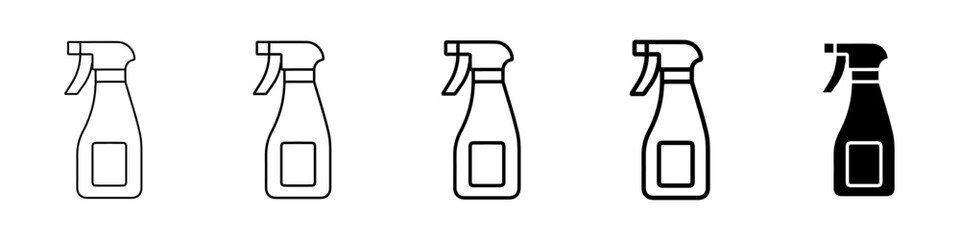 spray icon Simple outline illustration