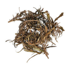 Dried cannabis or Marijuana isolated on transparent background. (.PNG)