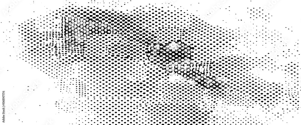Poster vector abstract halftone design elegant background with texture.