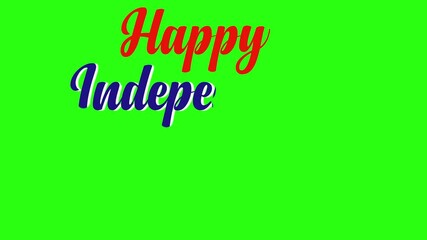 Happy Independence Day Malawi, Waving Flag of Malawi Insolated Green Screen, Malawi 3D Flag Animation.