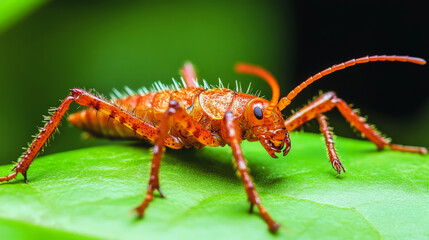 Explore the fascinating world of the orange insect discover its habitat and unique features