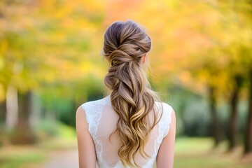 Bridal hair styles enhance wedding elegance