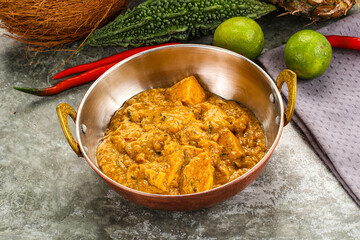 Indian cuisne - Chicken massala with sauce