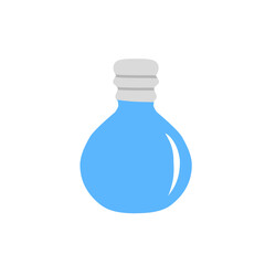 christmas light bulb vector icon