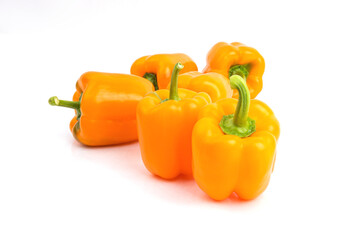 맛있는 주황색 파프리카