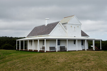 The Cape Otway Telegraph Station was built in 1859 to facilitate a submarine telegraph cable...