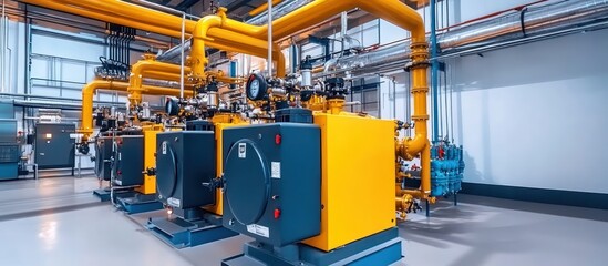 Industrial Equipment in a Large Facility
