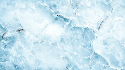 Cracked ice texture with intricate patterns and cool blue hue, perfect for backgrounds