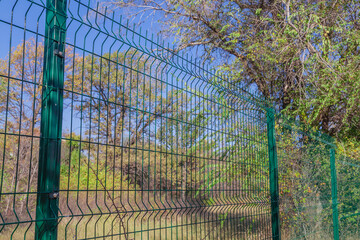 grating wire industrial fence panels, pvc metal fence panel