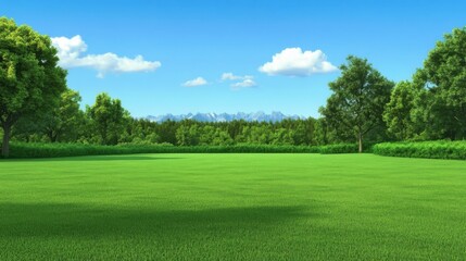 Verdant Meadows: A Tranquil Natural Landscape