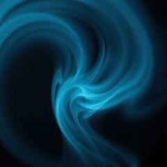 Naklejka premium Mesmerizing Blue Swirls: Abstract Art for Wallpapers, Meditation, and Digital Art Backgrounds