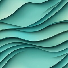 Subtle Wavy Pattern in Soft Green Tones