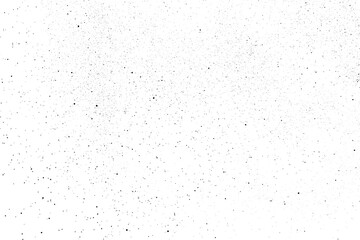 Distressed black texture. Dark grainy texture on white background. Dust overlay textured. Grain noise particles. Grunge design elements. Vector illustration, EPS 10.