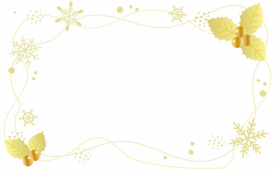 クリスマスのかわいい背景素材