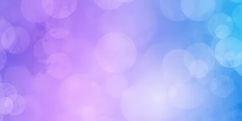 Obraz premium Abstract purple and blue bokeh background.