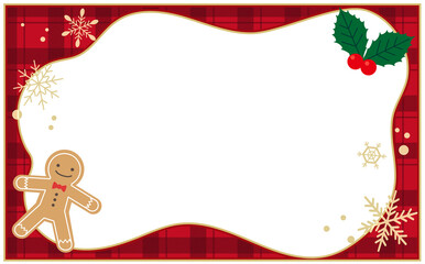 かわいいクリスマスの背景素材