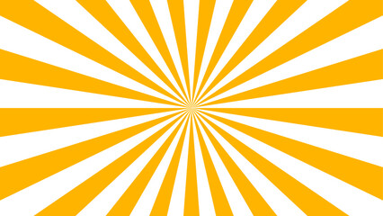 放射状に広がる光の背景イラスト
