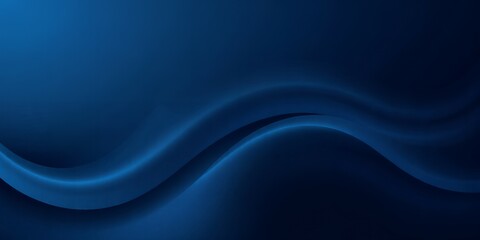 Obraz premium Abstract blue wave background with a soft, flowing design.
