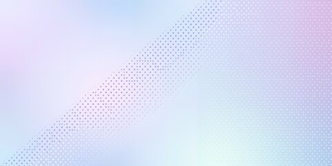 Abstract pastel gradient background with a subtle dot pattern.