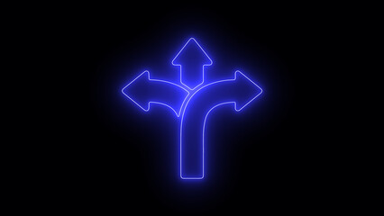 Versatile Arrow Icons: Directions, Symbols, and Movements for Web Design – Up, Down, Left, Right, Circular, and Crossroad Styles in Motion with Black Illustration and Interface Curves