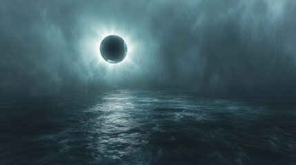 Dark Circle in the Sky