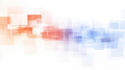 Abstract background with layered squares, vibrant geometric composition creating depth and dimension