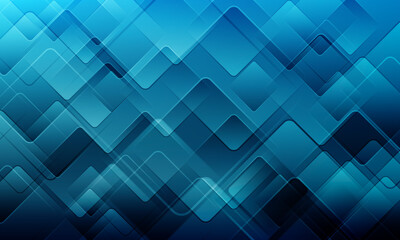 luminous blue modern transparent geometric pattern background 