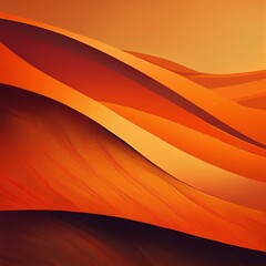 다양한 주황색 패턴의 배경 이미지(Background image with various orange patterns)