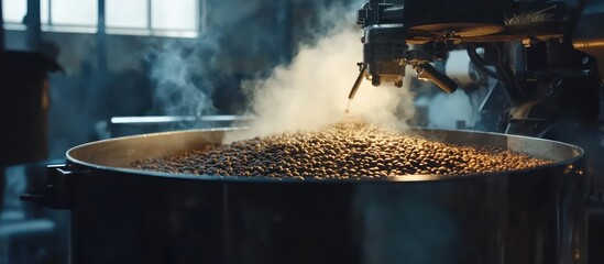 Coffee Beans Roasting Process