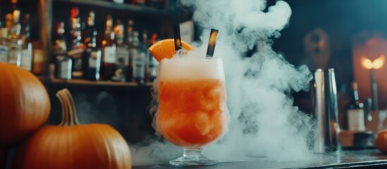 Spooky Halloween Cocktail