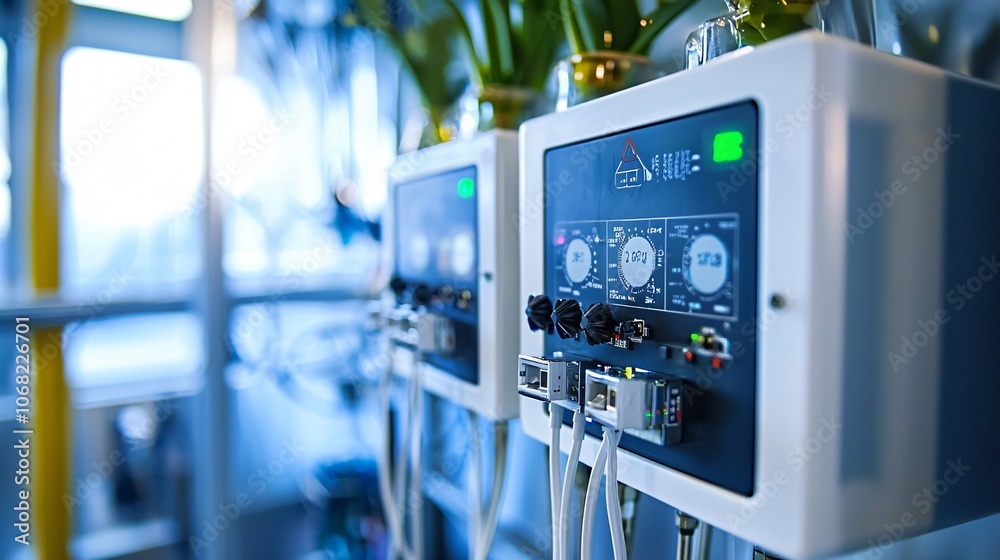 Aufkleber enhancing environmental health monitoring through advanced laboratory technology and scientific phot
