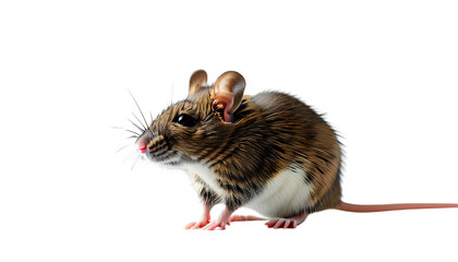 
Rat on a translucent background