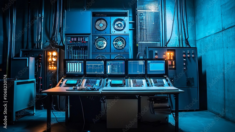 Poster monitor and analyze risk factors in industrial settings with advanced control systems