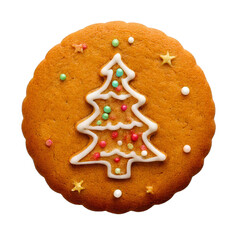 christmas tree cookie