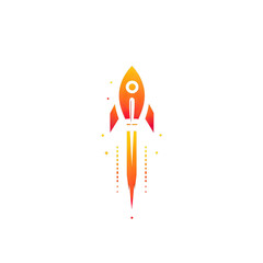 Rocket Isolated On Transparent Background, Generative AI