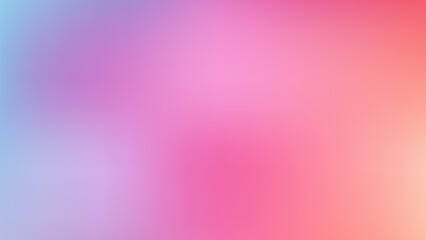 Abstract Gradient Background With Pastel Pink And Blue