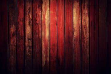 Fototapeta premium A rich mahogany wood texture background featuring deep red and brown tones, showcasing natural wood grain and texture, with a warm and elegant appearance