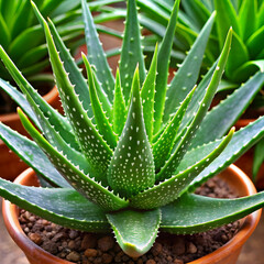 Fototapeta premium aloe Vera plant