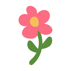Hand Drawn Spring Flower